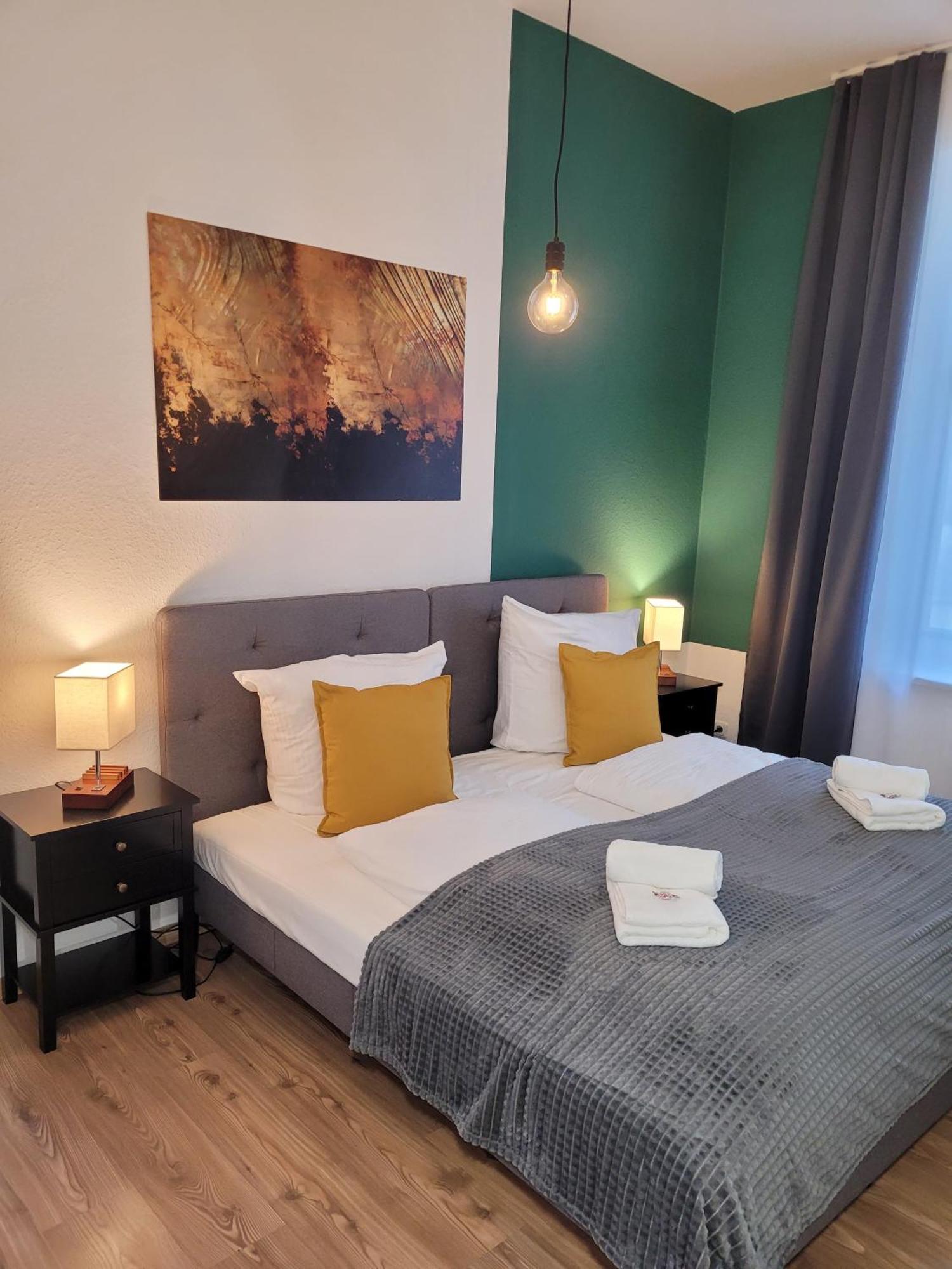 T21 - Apartment Direkt Im Zentrum Mit Parkplatz Chemnitz Extérieur photo