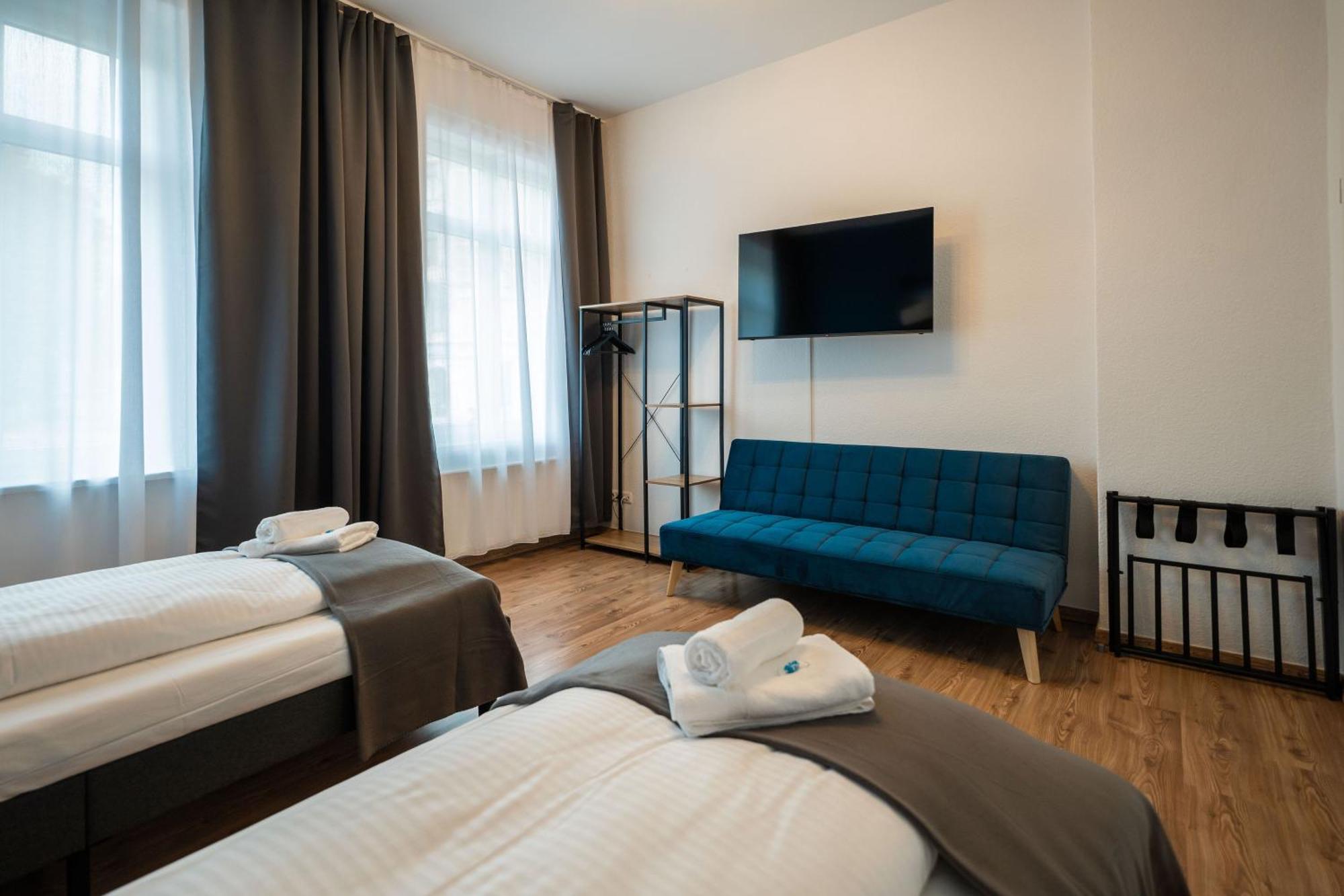 T21 - Apartment Direkt Im Zentrum Mit Parkplatz Chemnitz Extérieur photo