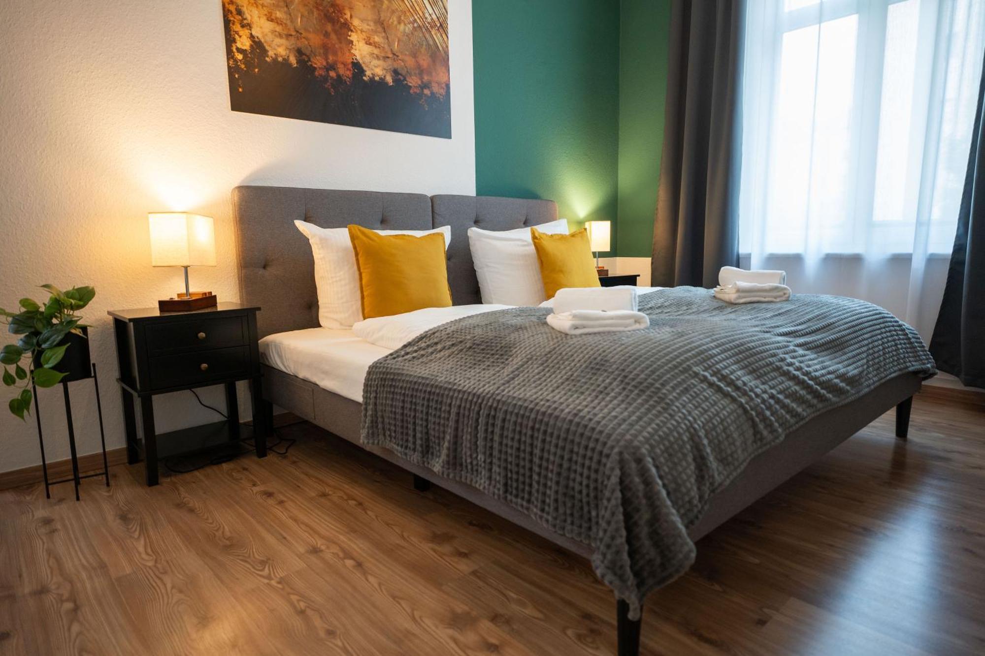 T21 - Apartment Direkt Im Zentrum Mit Parkplatz Chemnitz Extérieur photo